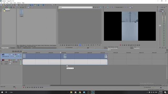 Как отделить видео от аудио в Sony Vegas Как отделить видео от аудио в Sony Vegas