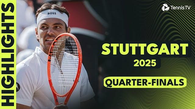 Shelton vs Lehecka; Zverev, Fritz, Auger-Aliassime & More | Stuttgart 2025 Quarter-Final Highlights Shelton vs Lehecka; Zverev, Fritz, Auger-Aliassime & More | Stuttgart 2025 Quarter-Final Highlights