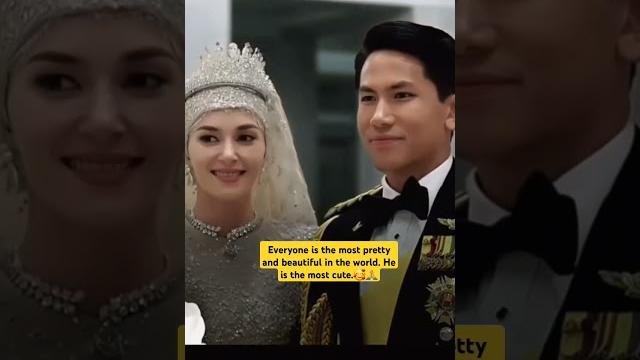 Everyone is the most beautiful and elegant in the world. He is cute #brunei #royal #wedding Everyone is the most beautiful and elegant in the world. He is cute #brunei #royal #wedding
