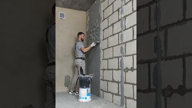 штукатурка стен по маякам штукатурка стен по маякам