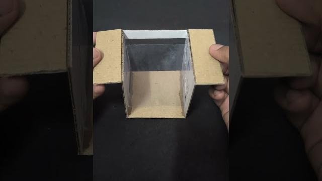 DIY Simple 3D hologram with cardboard #shorts #youtubeshorts #how #howto #diy #battery DIY Simple 3D hologram with cardboard #shorts #youtubeshorts #how #howto #diy #battery
