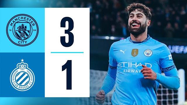 HIGHLIGHTS! City fightback secures place in Champions League play-offs | Man City 3-1 Club Brugge HIGHLIGHTS! City fightback secures place in Champions League play-offs | Man City 3-1 Club Brugge