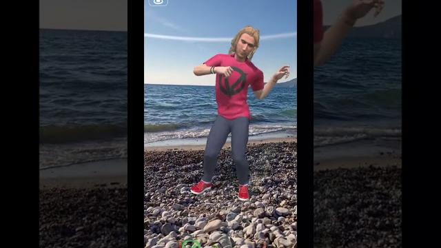 3D Олег Винник оживает в AR — танцы на пляже/3D Oleg Vinnik comes to life in AR-dancing on the beach 3D Олег Винник оживает в AR — танцы на пляже/3D Oleg Vinnik comes to life in AR-dancing on the beach