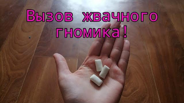 как вызвать жвачного гномика?// РЕАЛЬНО ПРИНЁС как вызвать жвачного гномика?// РЕАЛЬНО ПРИНЁС