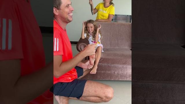 who is ticklish more #shorts #funny #funnyvideos #family who is ticklish more #shorts #funny #funnyvideos #family