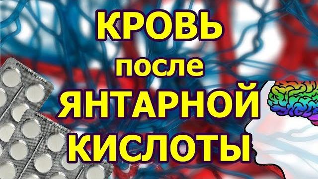 Кровь после янтарной кислоты Кровь после янтарной кислоты