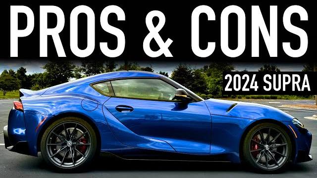 Pros & Cons of the 2024 Toyota Supra 3.0 Premium Pros & Cons of the 2024 Toyota Supra 3.0 Premium