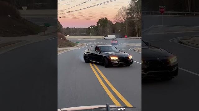 Bmw M3 F80 Drifts turning left! #shorts #bmw #drift Bmw M3 F80 Drifts turning left! #shorts #bmw #drift