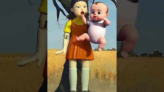 Squid Game | Hee is Shocked Looking at a Flying Baby | Ai Mentality #squidgame #squidgame2 #baby Squid Game | Hee is Shocked Looking at a Flying Baby | Ai Mentality #squidgame #squidgame2 #baby