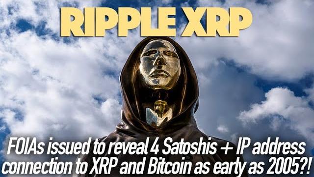 Ripple XRP: FOIAs Issued To Reveal 4 Satoshis + IP Address Connection To XRP & Bitcoin In 2005? Ripple XRP: FOIAs Issued To Reveal 4 Satoshis + IP Address Connection To XRP & Bitcoin In 2005?