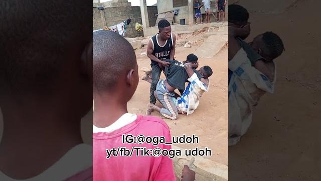 FIGHTING because OF a WOMAN FIGHTING because OF a WOMAN