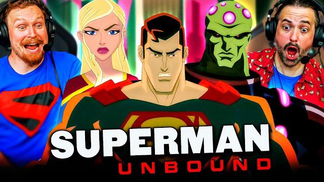 SUPERMAN: UNBOUND (2013) MOVIE REACTION!! First Time Watching!! DC Animated | Brainiac | Supergirl SUPERMAN: UNBOUND (2013) MOVIE REACTION!! First Time Watching!! DC Animated | Brainiac | Supergirl