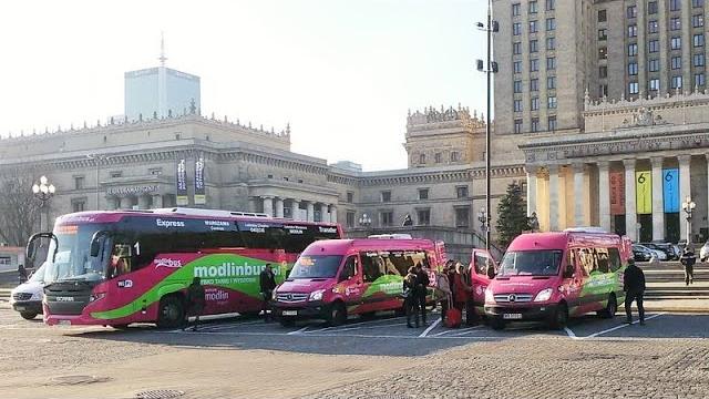Как найти стоянку ModlinBus в Варшаве Как найти стоянку ModlinBus в Варшаве