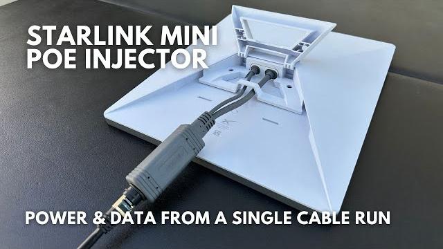 Starlink Mini PoE (Power Over Ethernet) Modification Starlink Mini PoE (Power Over Ethernet) Modification