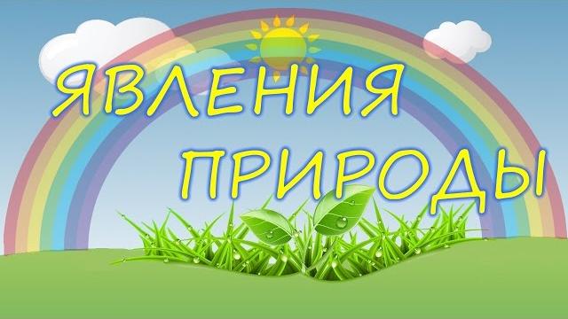 Учим ЯВЛЕНИЯ ПРИРОДЫ/ Развивающий мультфильм для детей Учим ЯВЛЕНИЯ ПРИРОДЫ/ Развивающий мультфильм для детей