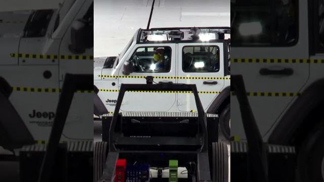 Jeep Wrangler Crash Test Jeep Wrangler Crash Test