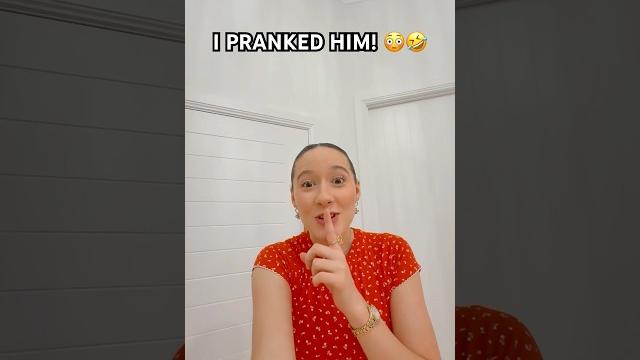 I PRANKED HIM! #short #funny #prank I PRANKED HIM! #short #funny #prank