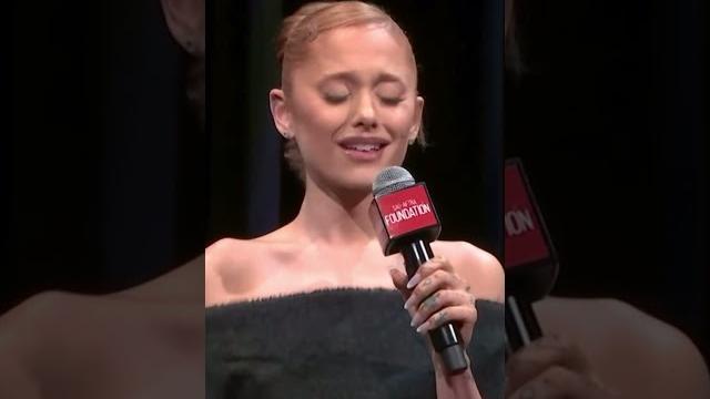 Ariana Grande does Cynthia Ervio impression Ariana Grande does Cynthia Ervio impression
