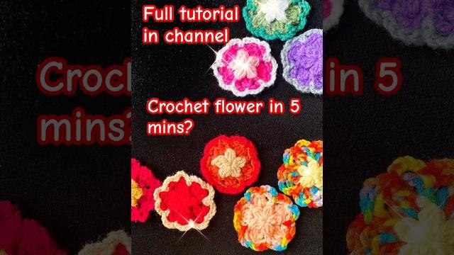 Mesmerizing Crochet Flower | Full Tutorial in Channel #crochetflower #crochetting #easycrochet Mesmerizing Crochet Flower | Full Tutorial in Channel #crochetflower #crochetting #easycrochet