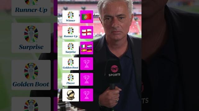 Jose Mourinho gives us his Euro 2024 predictions! Jose Mourinho gives us his Euro 2024 predictions!