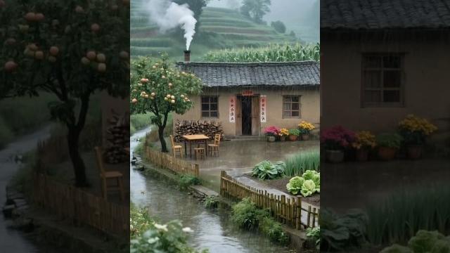 "Rainy Mountain Bliss | Cozy Home & Blooming Garden Aesthetic" #shortsfeed #shorts #shortvideo "Rainy Mountain Bliss | Cozy Home & Blooming Garden Aesthetic" #shortsfeed #shorts #shortvideo