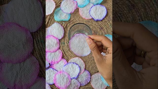 Tissue pepar flower || Flower craft #shorts #craft #flowers Tissue pepar flower || Flower craft #shorts #craft #flowers