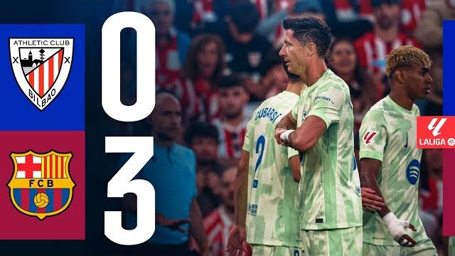 ATHLETIC CLUB 0 vs 3 FC BARCELONA | LALIGA 2024/25 MD38 ATHLETIC CLUB 0 vs 3 FC BARCELONA | LALIGA 2024/25 MD38