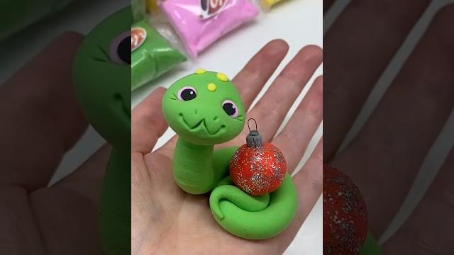 Лепим Символ 2025 года - Змея #творчество #diy #clay #чтослепить #воздушныйпластилин #лепка Лепим Символ 2025 года - Змея #творчество #diy #clay #чтослепить #воздушныйпластилин #лепка
