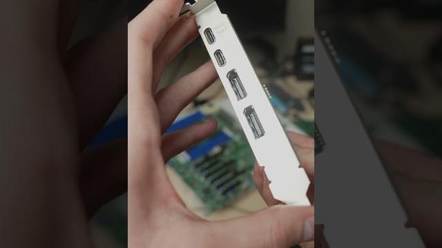 Thunderbolt pci карта. А вы про такое знали? #thunderbolt4 #msi #thunderbolt3 #server #pcbuild Thunderbolt pci карта. А вы про такое знали? #thunderbolt4 #msi #thunderbolt3 #server #pcbuild