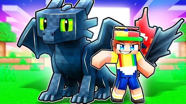 Johnny Trains a DRAGON in Minecraft! Johnny Trains a DRAGON in Minecraft!