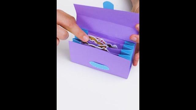 I got the idea to make this cute craft! DIY paper wallet I got the idea to make this cute craft! DIY paper wallet