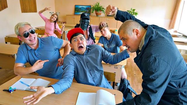 Вернулись в школу на 1 день! Один день из жизни в школе! Вернулись в школу на 1 день! Один день из жизни в школе!