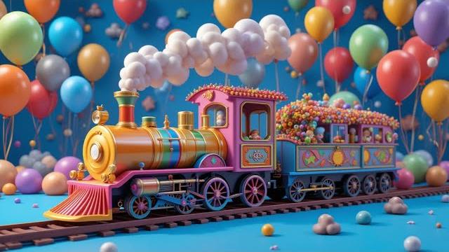 Toy Train Color Song for Kids | Learn Colors & Numbers #Toy trains Ong #LearnColors #Kids songs Toy Train Color Song for Kids | Learn Colors & Numbers #Toy trains Ong #LearnColors #Kids songs