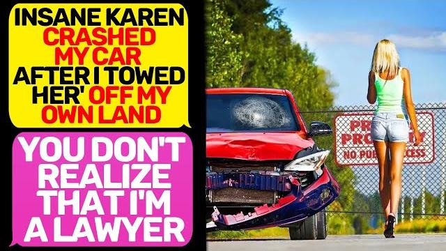 Insane Smug Karen doesn't realize I'm lawyer! Calls 911 I am the owner of land r/MaliciousCompliance Insane Smug Karen doesn't realize I'm lawyer! Calls 911 I am the owner of land r/MaliciousCompliance
