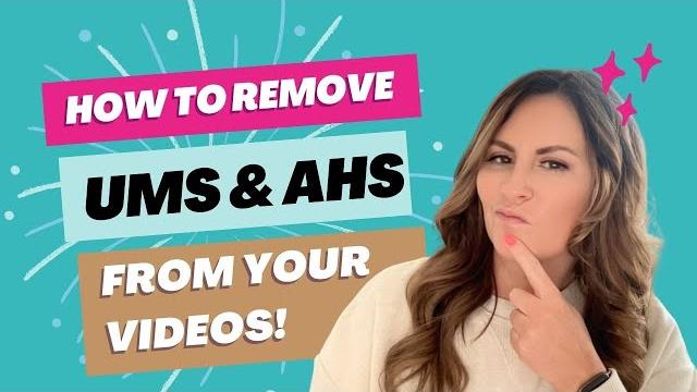How to Remove Filler Words (the Ums & Ahs) from Your Video in 1 Minute using Descript (2023) How to Remove Filler Words (the Ums & Ahs) from Your Video in 1 Minute using Descript (2023)