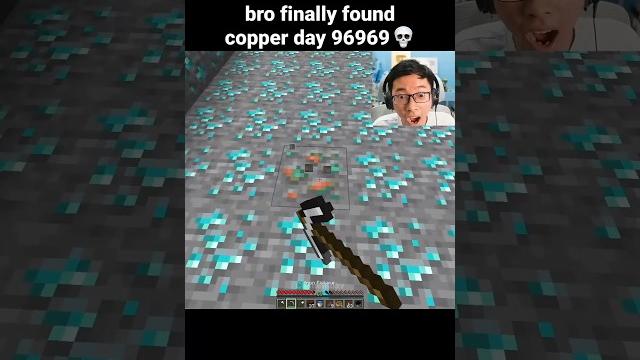 Minecraft Copper Ore Moment Minecraft Copper Ore Moment
