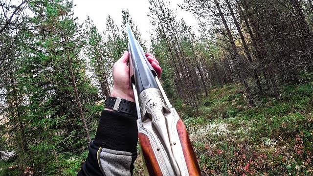 Выстрелы с ружья Тоз 34 | Охота в лесу с ружьем Выстрелы с ружья Тоз 34 | Охота в лесу с ружьем