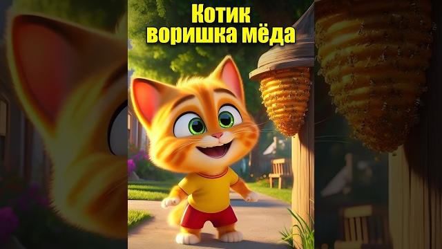Котик воришка мёда #мультик #cats #aiart #aicat #dalle3 #chatgpt #юмор #нейросеть #кот #ии Котик воришка мёда #мультик #cats #aiart #aicat #dalle3 #chatgpt #юмор #нейросеть #кот #ии