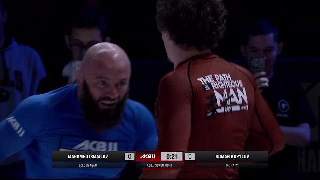 ACBJJ 15 / Magomed Ismailov vs Roman Kopylov. ACBJJ 15 / Magomed Ismailov vs Roman Kopylov.