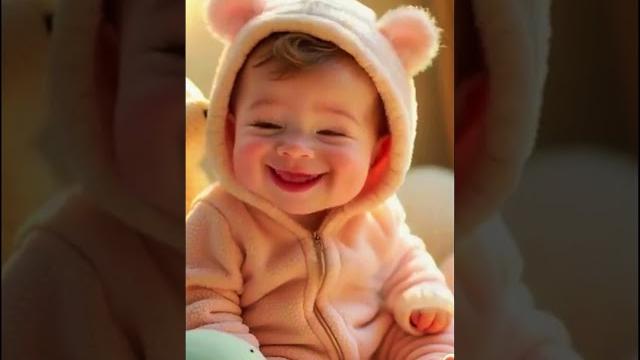 Adorable Baby Sings for the First Time! #baby Adorable Baby Sings for the First Time! #baby