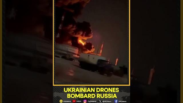 Russia Ukraine War: Deadly Ukrainian Drones Destroy Fuel Storage Area In Central Russia |WION Shorts Russia Ukraine War: Deadly Ukrainian Drones Destroy Fuel Storage Area In Central Russia |WION Shorts