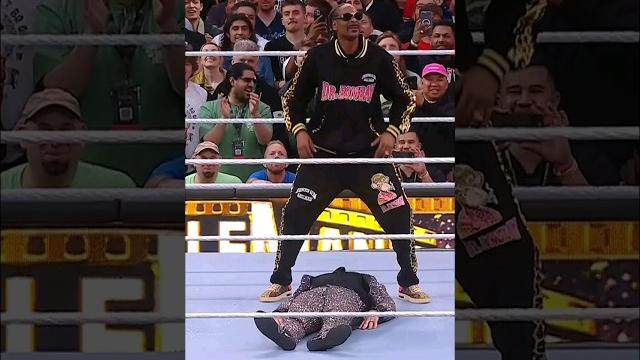 Snoop Dogg wanted in on the #WrestleMania action Snoop Dogg wanted in on the #WrestleMania action