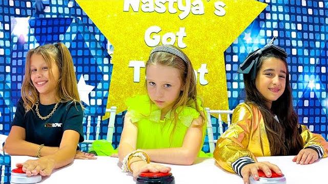 Kids Got Talent show with Nastya and friends Kids Got Talent show with Nastya and friends