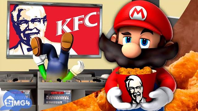 SMG4: Mario Works At KFC SMG4: Mario Works At KFC