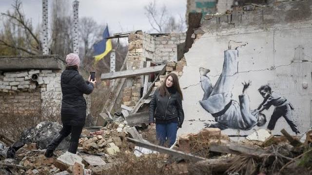 Украина сохранит работы Бэнкси Украина сохранит работы Бэнкси