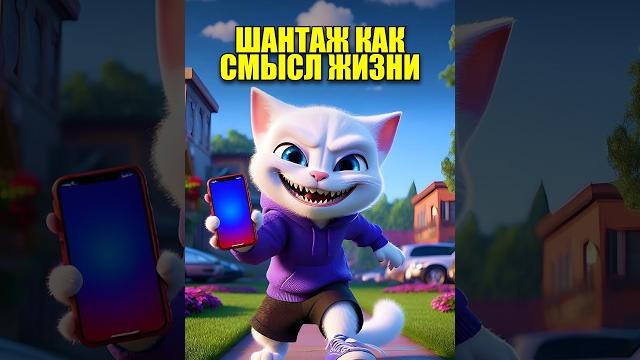 ШАНТАЖ КАК СМЫСЛ ЖИЗНИ в нейросети #кот #мультик #dalle3 #chatgpt #cartoon #aiart #жиза #юмор #мем ШАНТАЖ КАК СМЫСЛ ЖИЗНИ в нейросети #кот #мультик #dalle3 #chatgpt #cartoon #aiart #жиза #юмор #мем