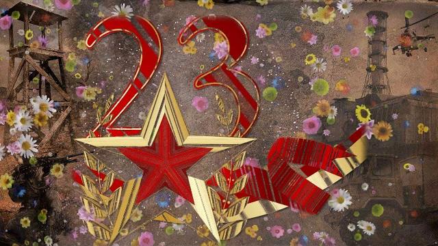 Фон для видеомонтажа Поздравление с 23 февраля Футаж Фон для видеомонтажа Поздравление с 23 февраля Футаж