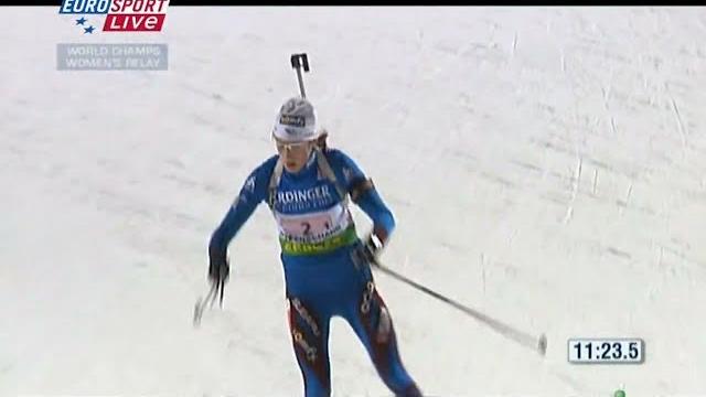 БИАТЛОН. ЧМ 2009. Пхёнчхан (Корея). Женщины. Эстафета 4 х 6 км. (Eurosport). 21.02.2009. 720p. БИАТЛОН. ЧМ 2009. Пхёнчхан (Корея). Женщины. Эстафета 4 х 6 км. (Eurosport). 21.02.2009. 720p.