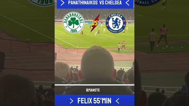 Chelsea triumphs over Panathinaikos 4-1 with Felix's brace and Mudrik's stunning goal! #shorts Chelsea triumphs over Panathinaikos 4-1 with Felix's brace and Mudrik's stunning goal! #shorts