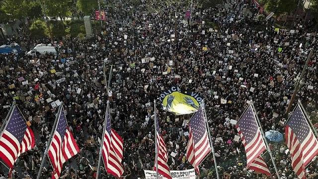 Протесты и беспорядки в США: массовые задержания Протесты и беспорядки в США: массовые задержания
